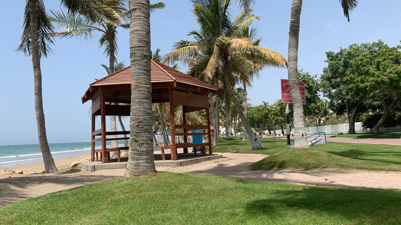 Qurum Beach plaża w Maskacie
