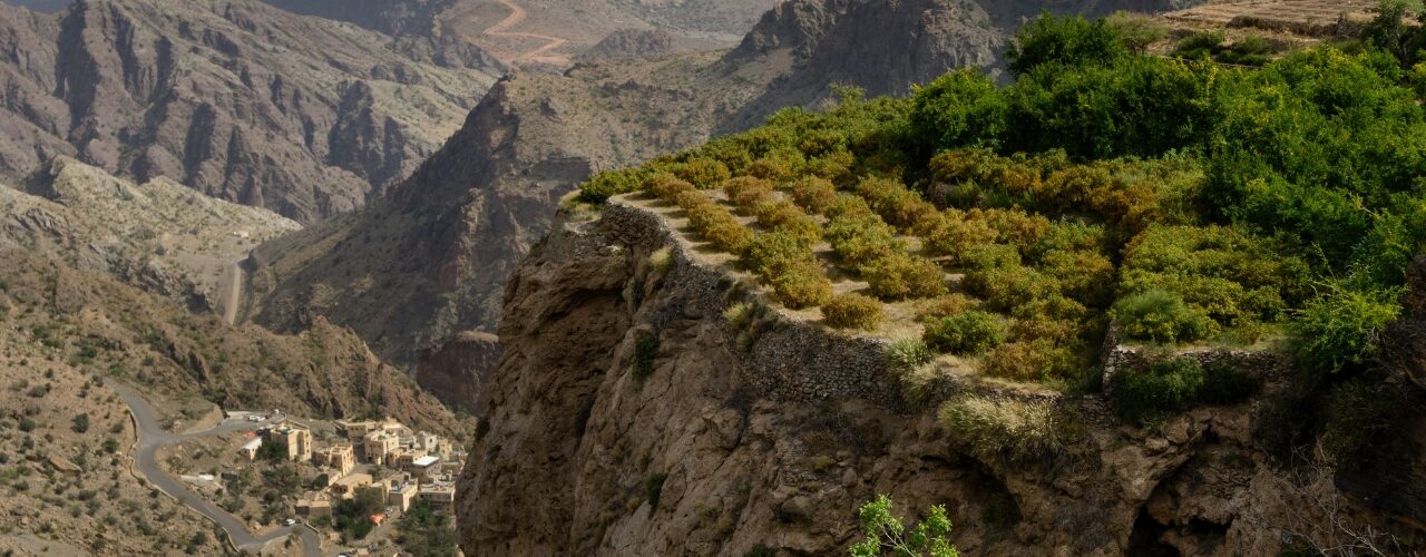 Jebel Akhdar - Zielona Góra w Omanie
