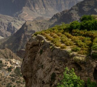 Jebel Akhdar - Zielona Góra w Omanie