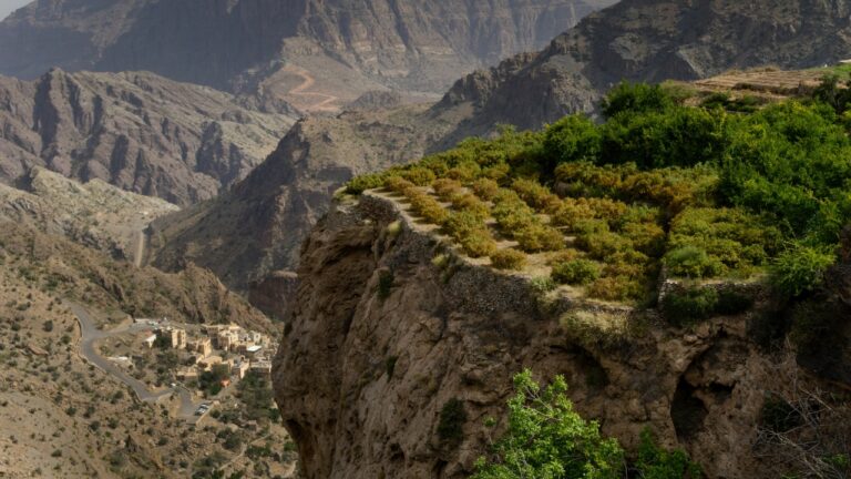 Jebel Akhdar - Zielona Góra w Omanie