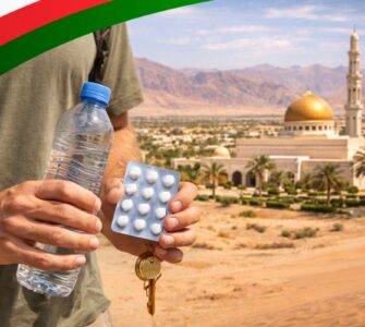 Biegunka podróżnych w Omanie