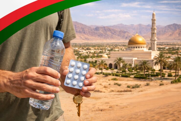 Biegunka podróżnych w Omanie