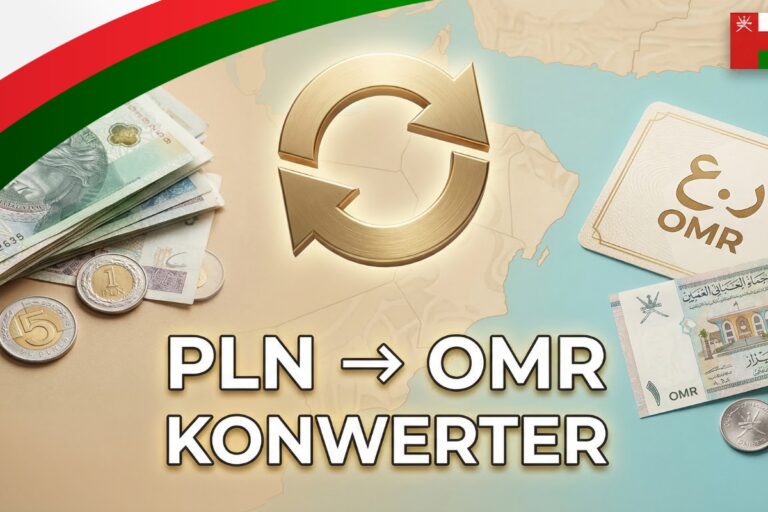 Przelicznik: Polski złoty (PLN) na Rial omański (OMR)